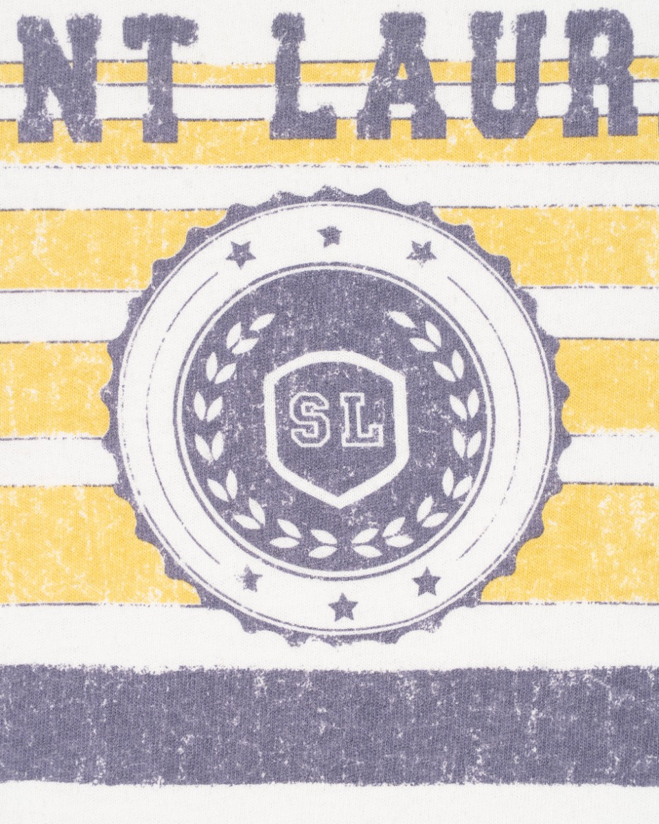 Saint Laurent 1971 "Paris University" white t-shirt thumbnail