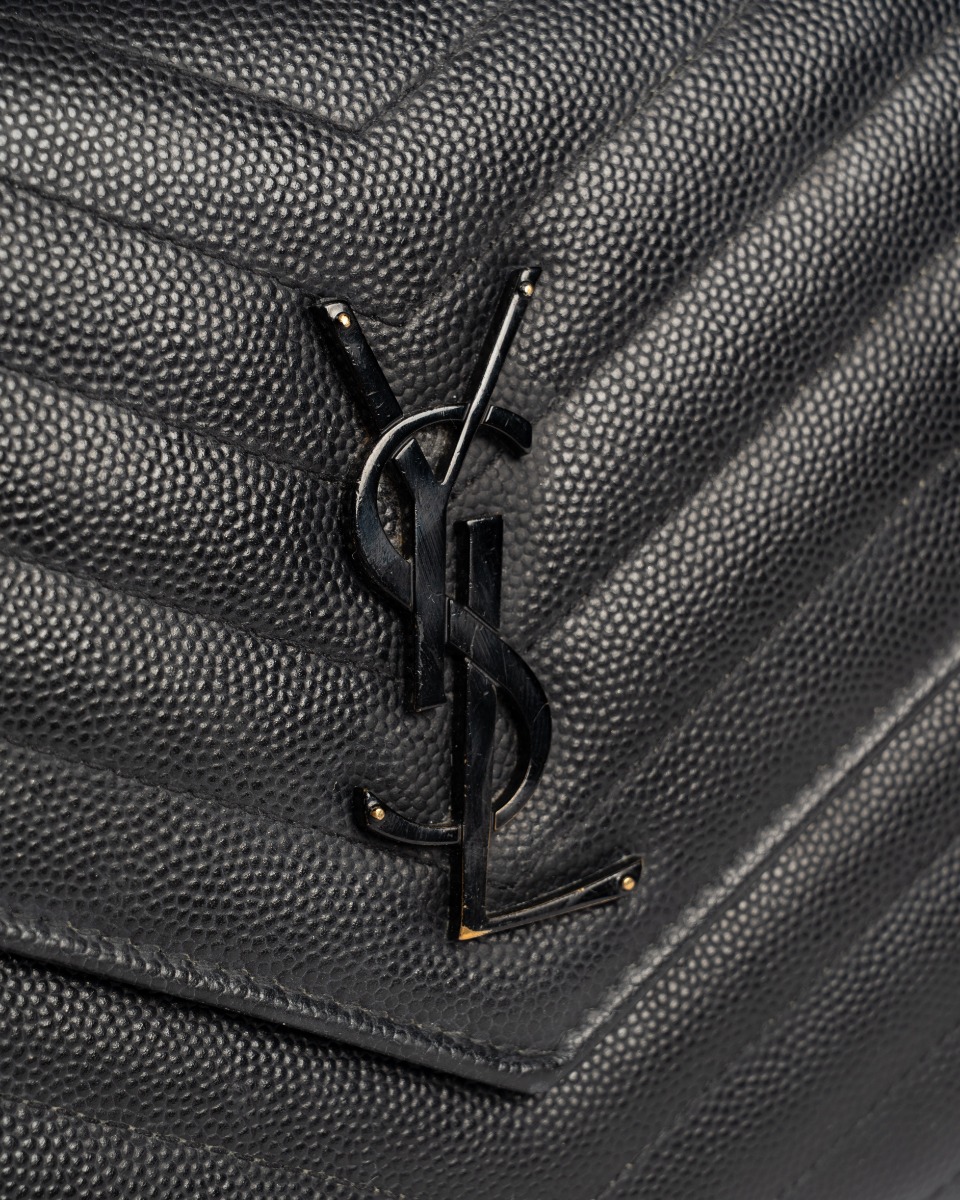 Saint Laurent Cassandre wallet on chain black shoulder bag thumbnail