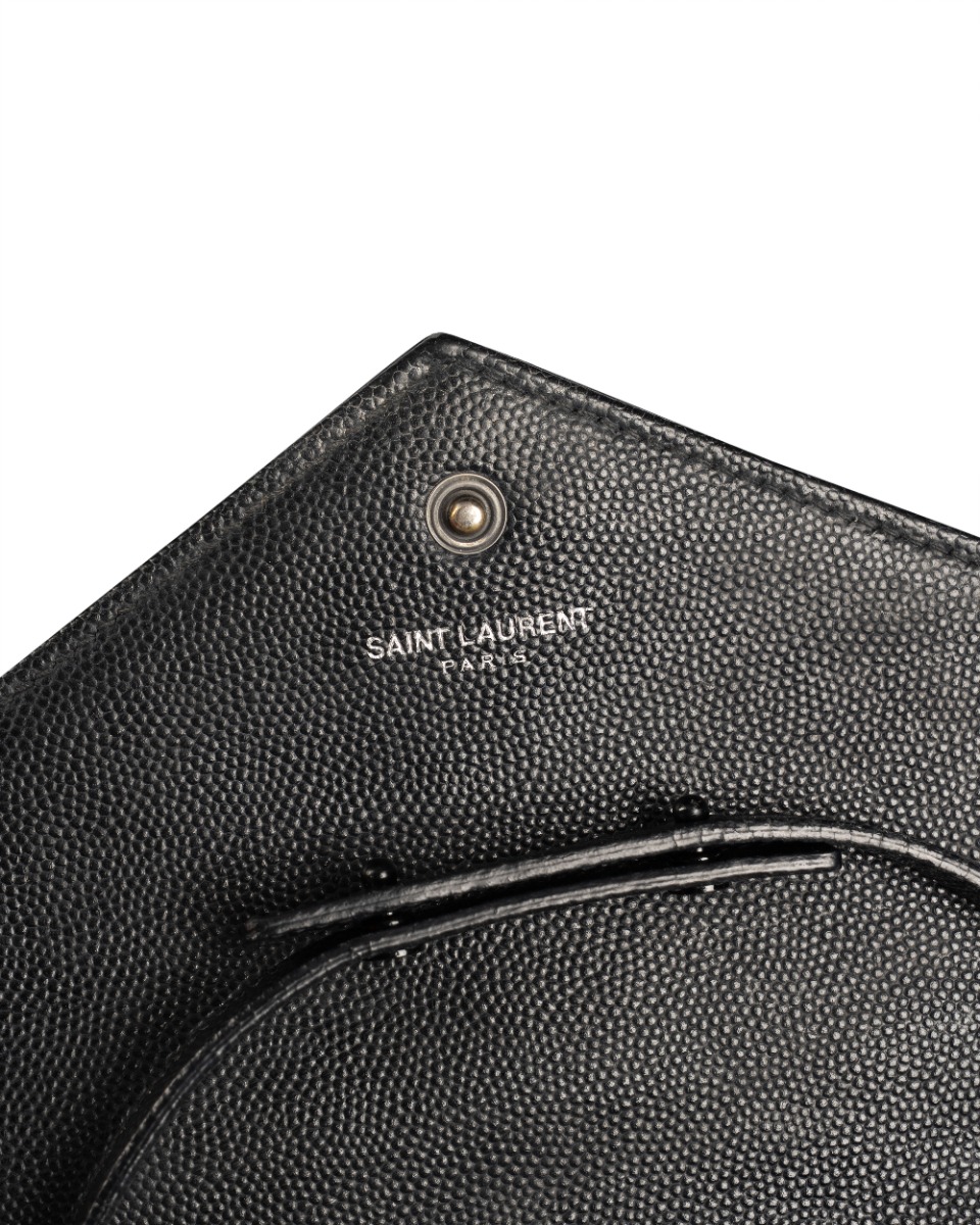 Saint Laurent Cassandre wallet on chain black shoulder bag thumbnail