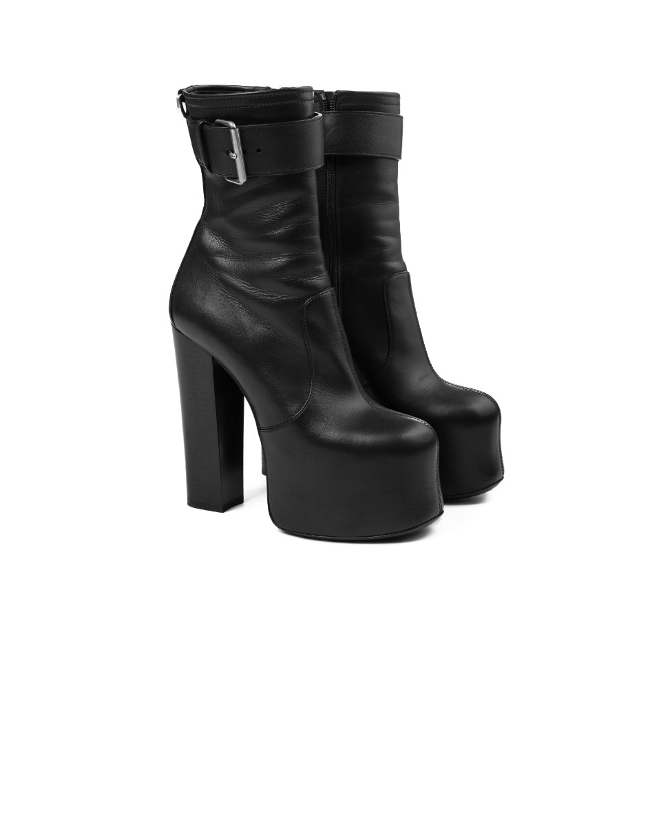 Saint Laurent Cherry 95 platform heel boots thumbnail