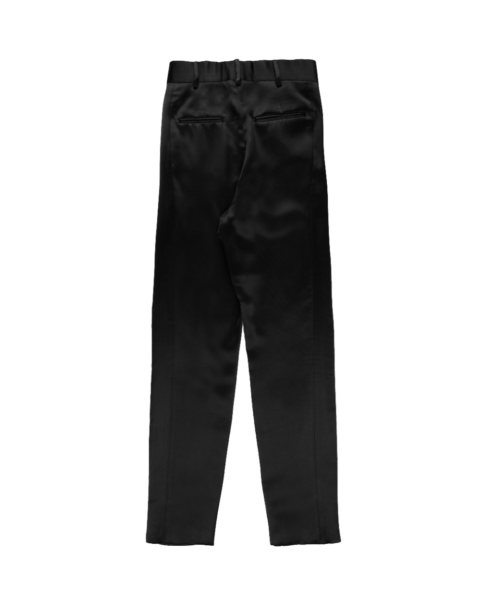 Saint Laurent silk high-waisted pants thumbnail