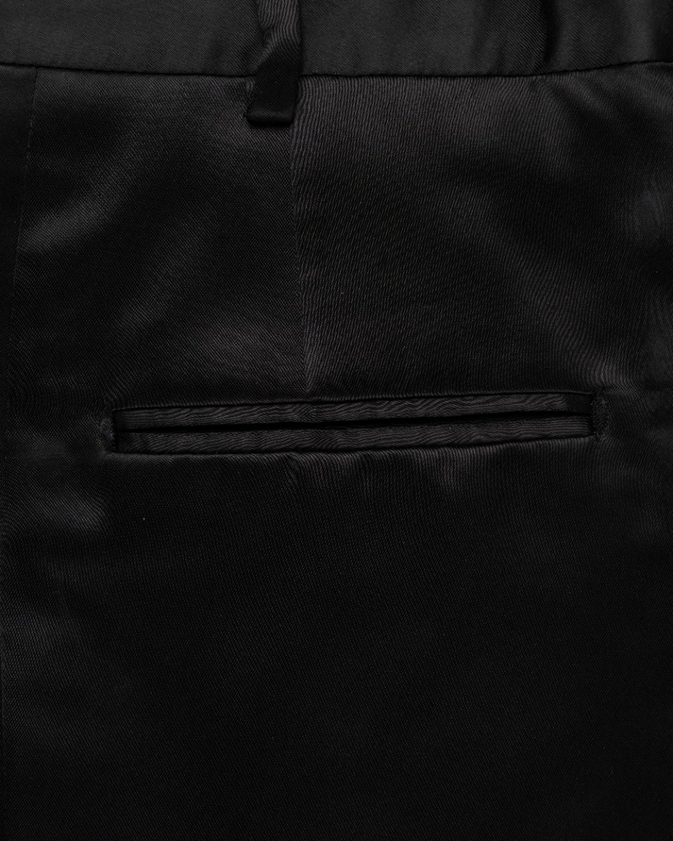 Saint Laurent silk high-waisted pants thumbnail