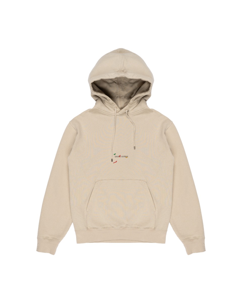 Saint Laurent x Bruno V.Roels paint-splatter logo hoodie thumbnail