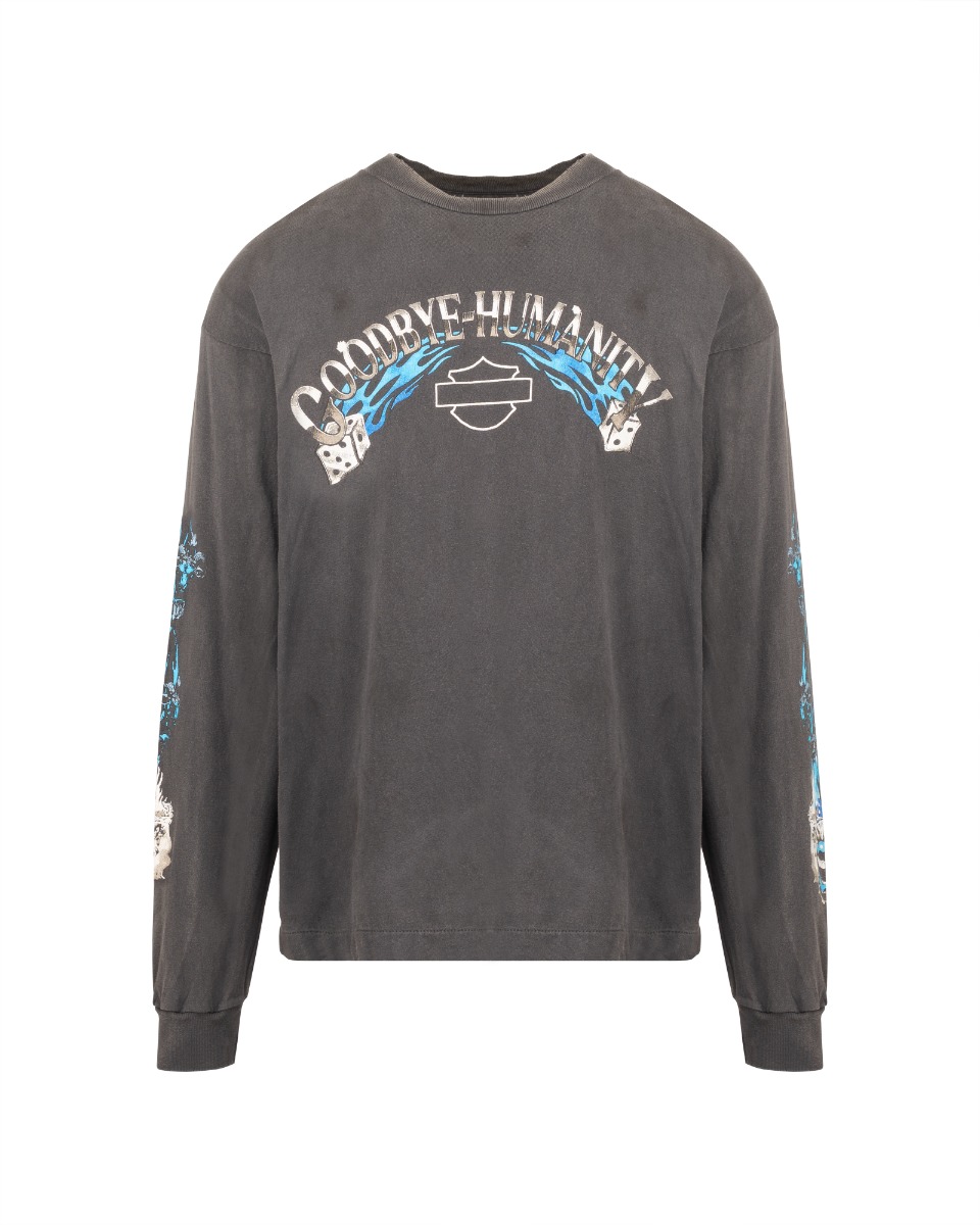 Saint Michael "The Beautiful Bastards" biker long sleeve t-shirt thumbnail