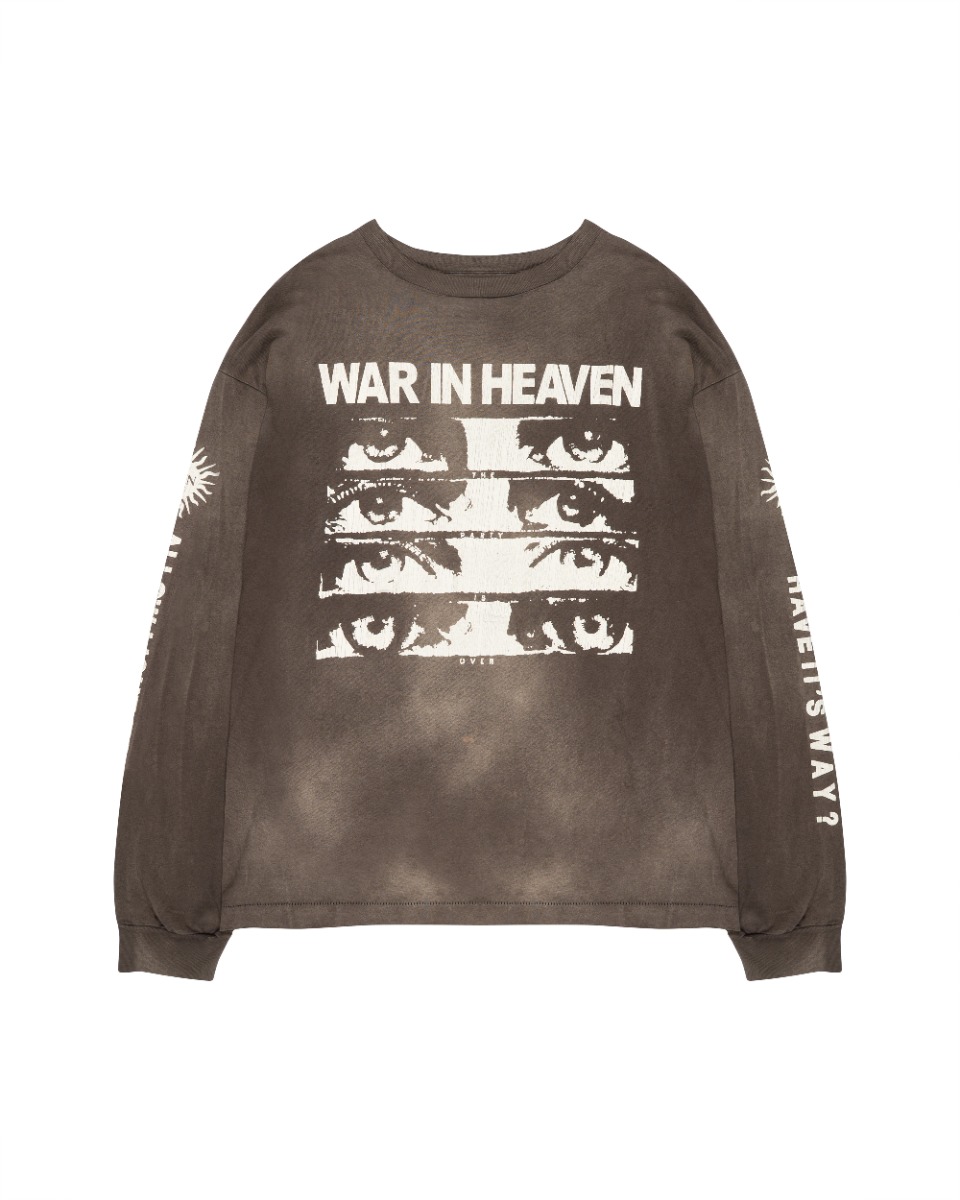 Saint Michael Eyes Wih long sleeve t-shirt thumbnail