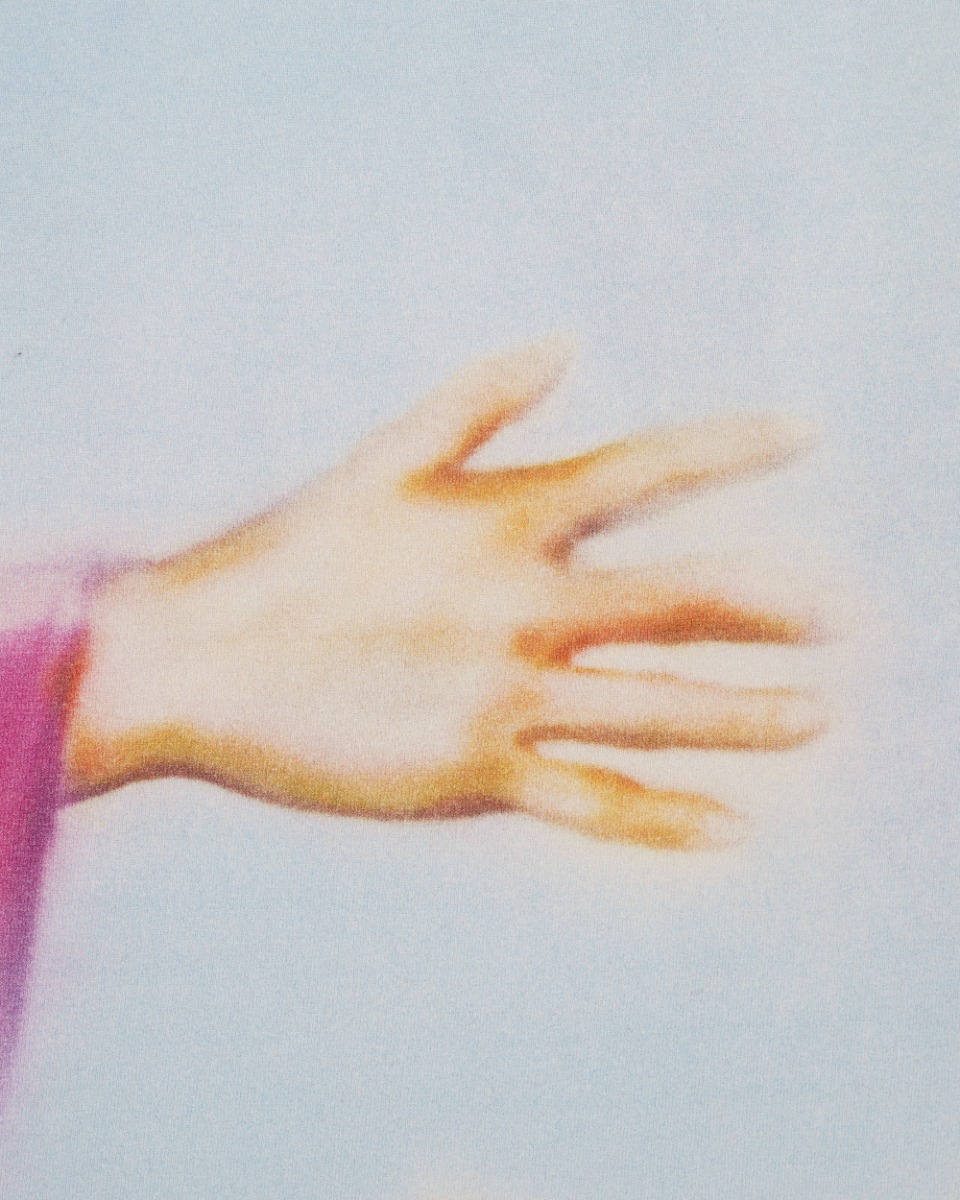 Saint Michael Mothers Arms white t-shirt thumbnail