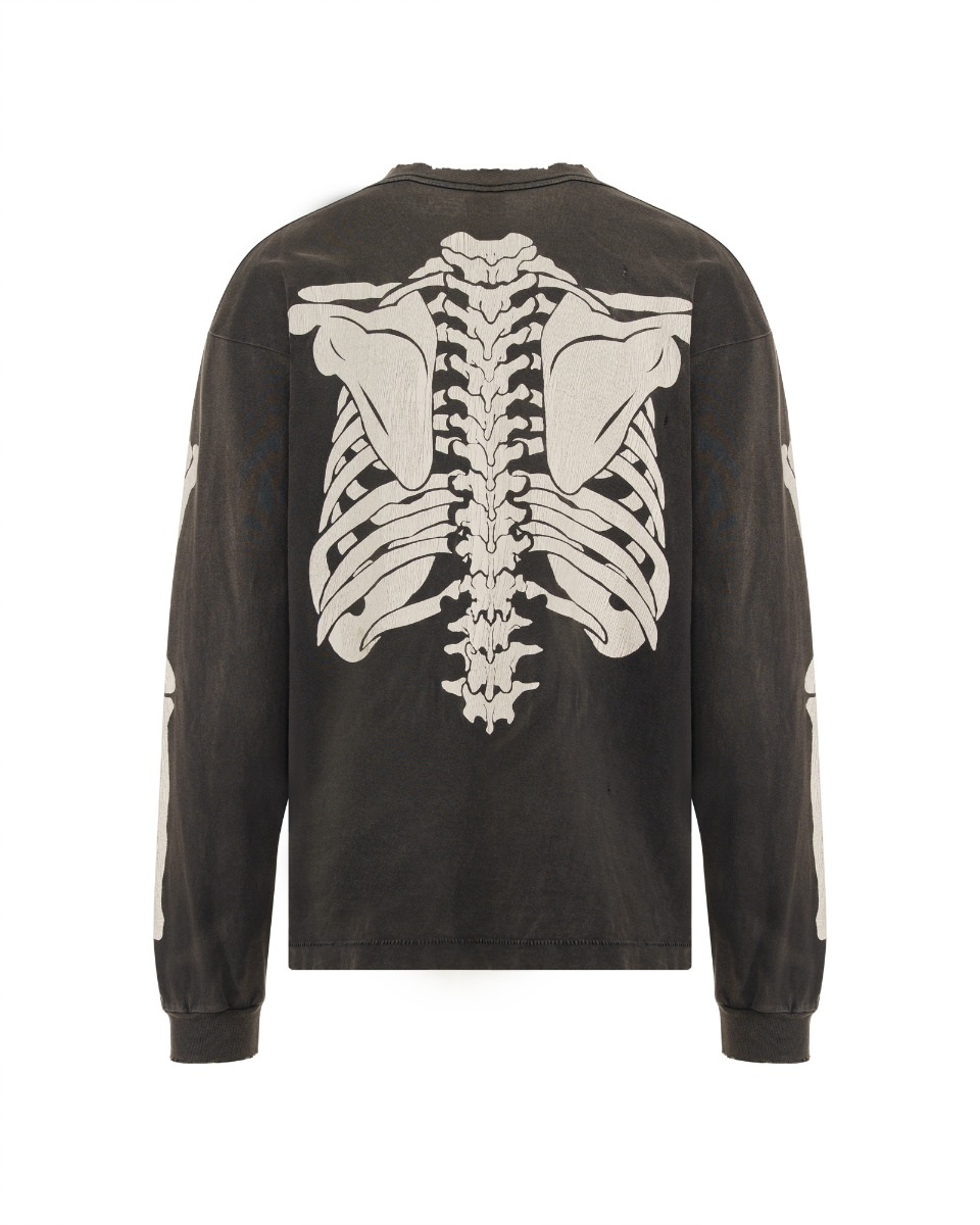 Saint Michael x Vlone bone long sleeve t-shirt thumbnail