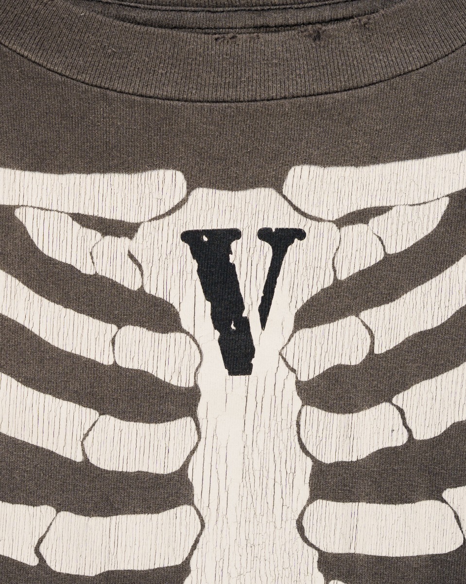 Saint Michael x Vlone bone long sleeve t-shirt thumbnail