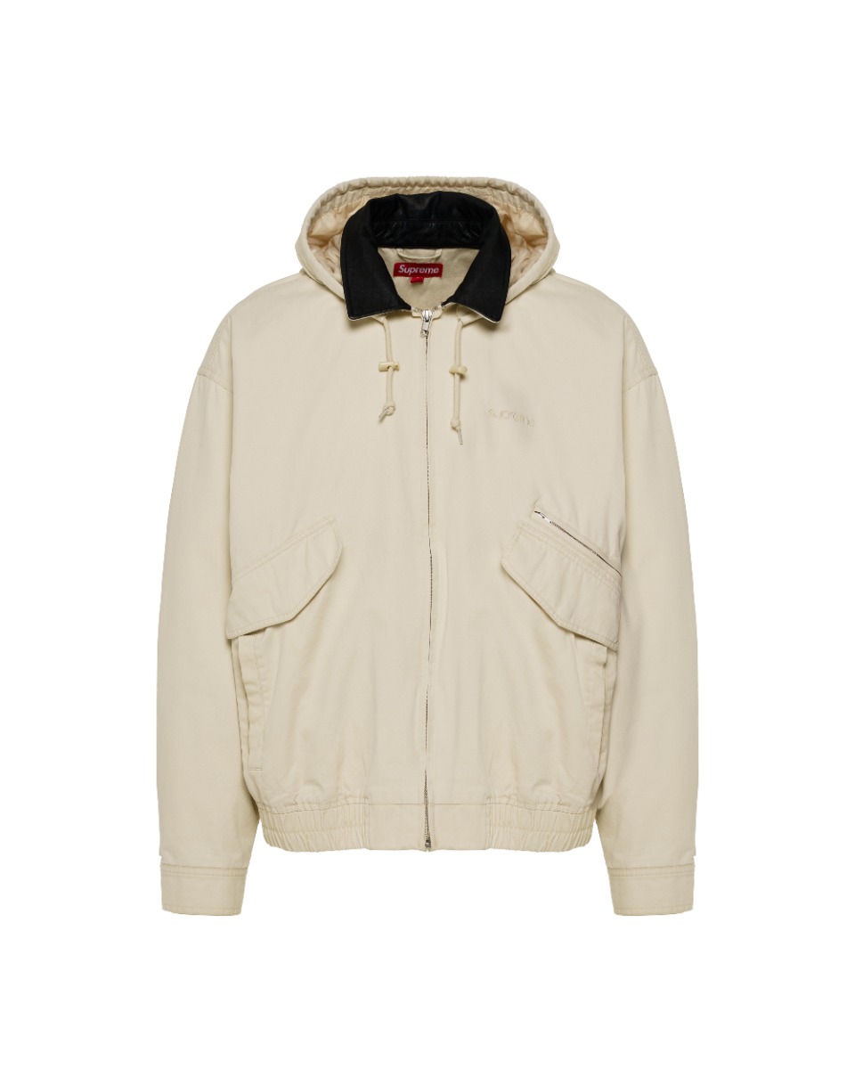 Supreme leather collar utility jacket thumbnail