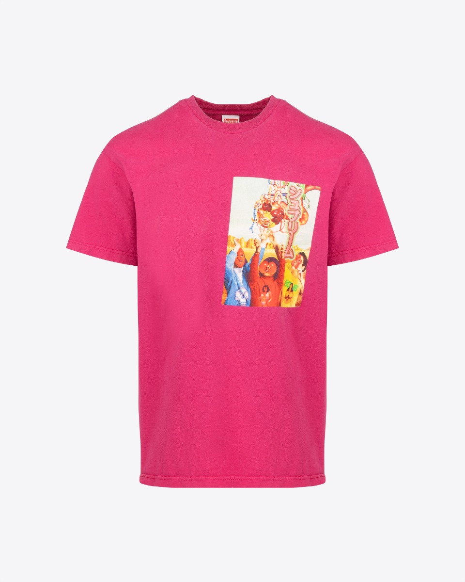 Supreme Sakintani La Norihiro hot pink t-shirt thumbnail