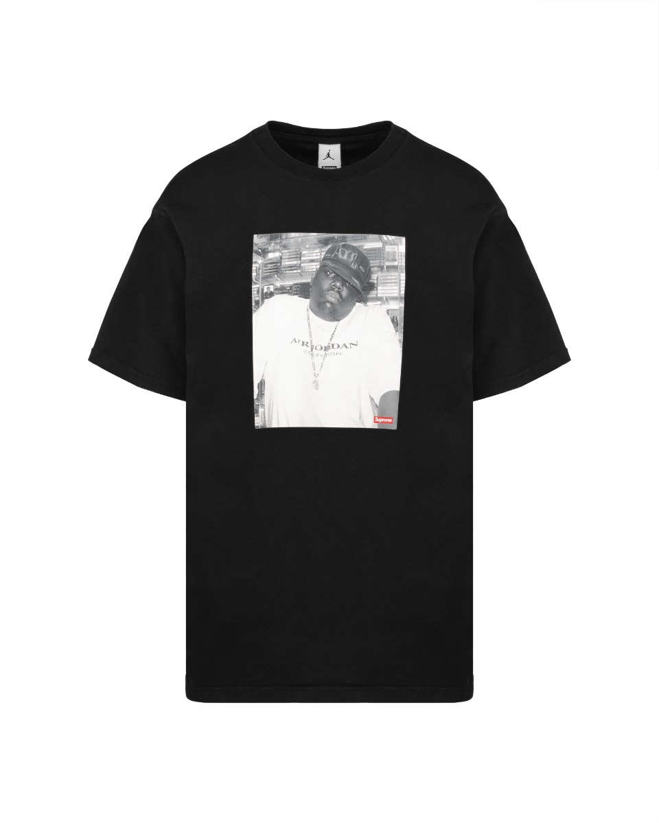 Supreme x Air Jordan Biggie photo t-shirt thumbnail