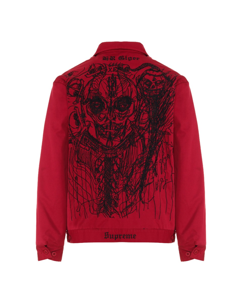Supreme x H.R. Giger embroidered work jacket thumbnail