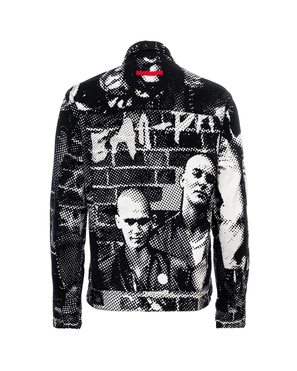 Supreme x Jean Paul Gaultier "Fuck Racism" trucker jacket thumbnail