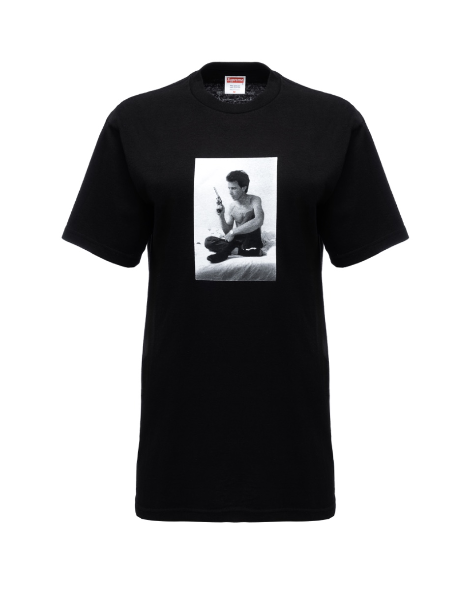Supreme x Larry Clark "Tulsa" Billy Mann 1968 black t-shirt thumbnail