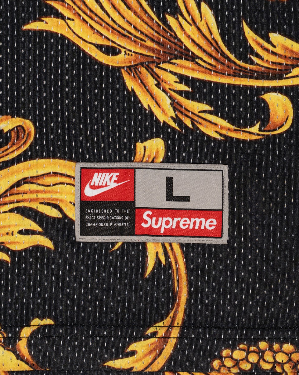 Supreme x Nike black basketball jersey t-shirt thumbnail