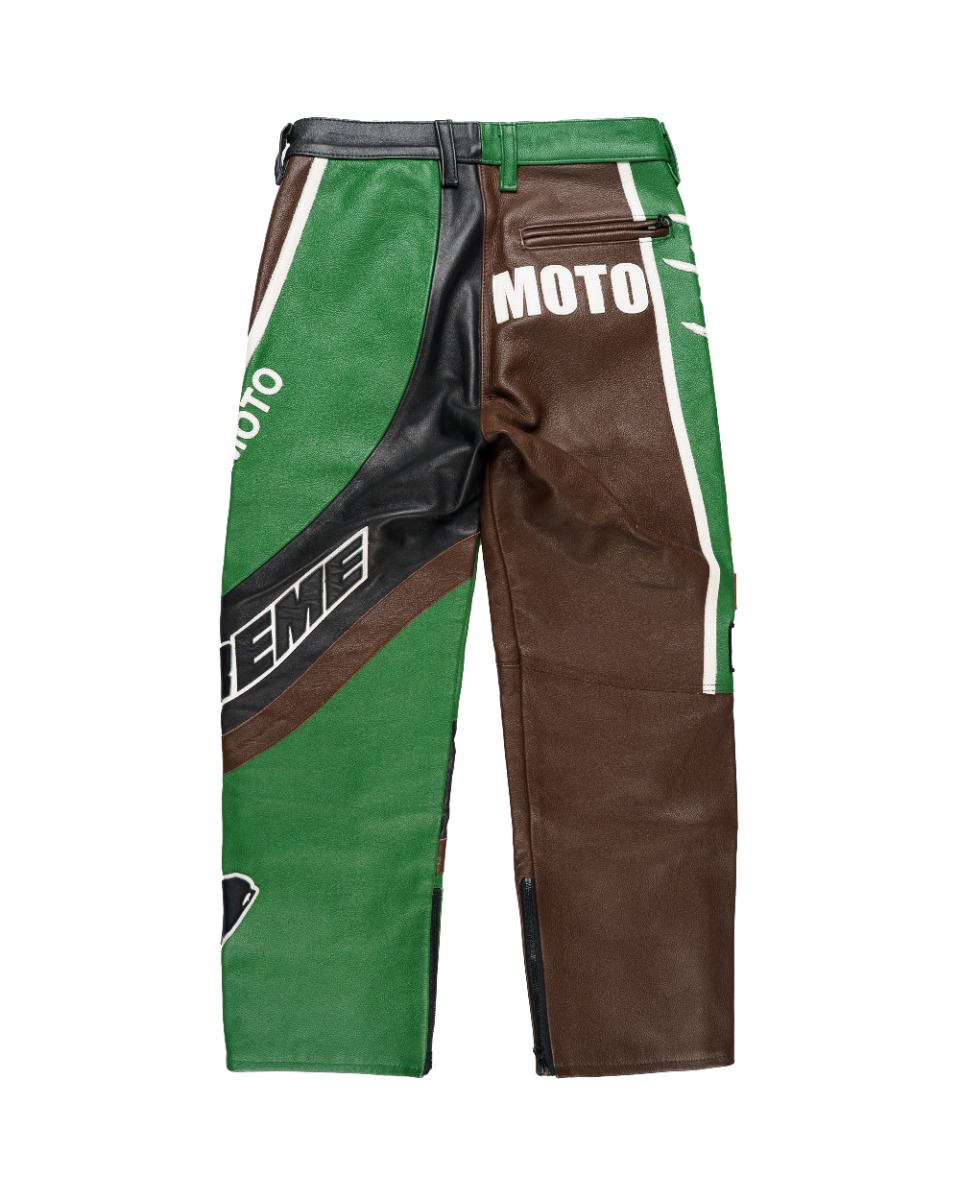 Supreme x Yohji Yamamoto x Vanson split leather biker pants thumbnail