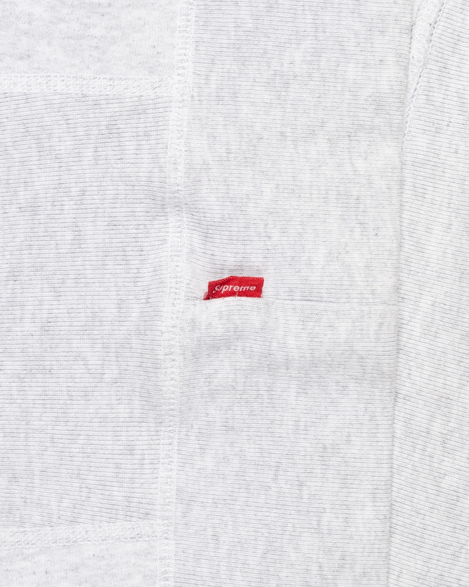 Supreme Box logo heather grey crewneck sweatshirt thumbnail