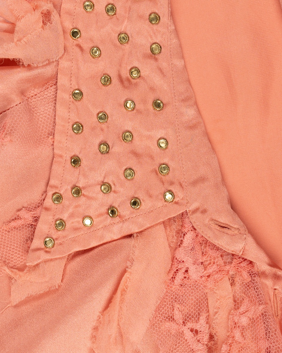 Roberto Cavalli studded collar shirt thumbnail