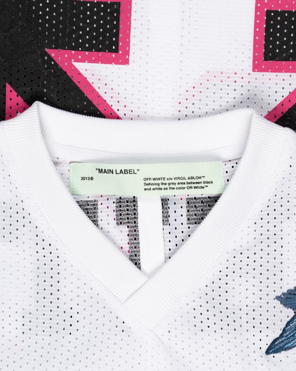 Off-White NFL eagle embroidery jersey t-shirt thumbnail