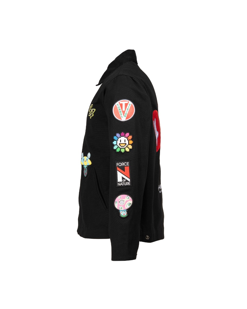 Takashi Murakami +44 Lewis Hamilton F1 Fast Trip Pit trucker jacket - M thumbnail