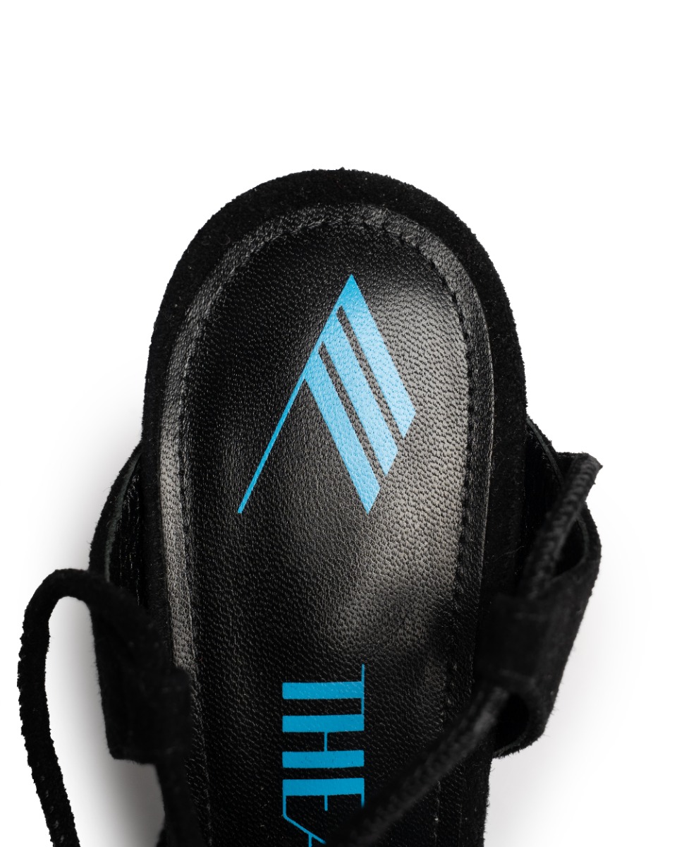 The Attico Renee lace-up ankle strap sandals thumbnail