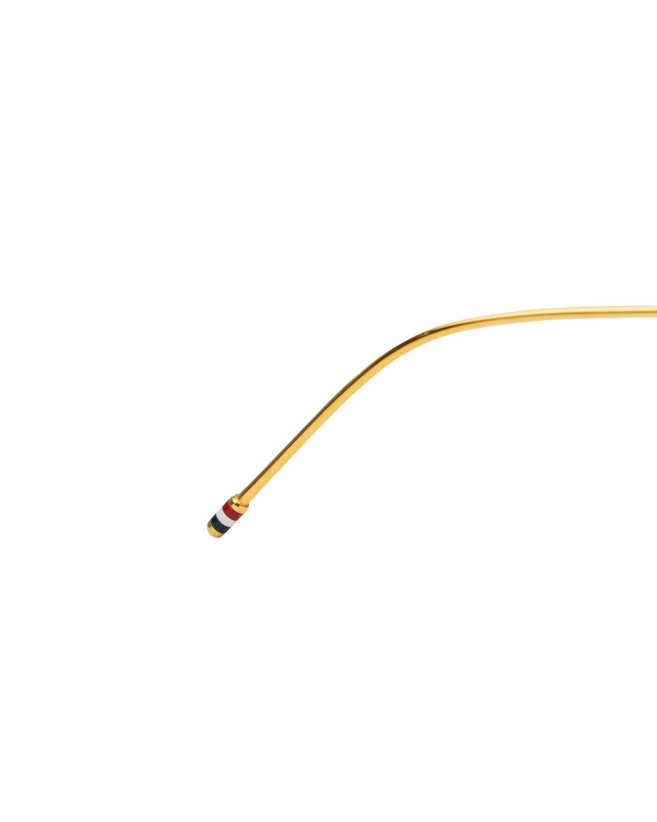 Thom Browne New York TB-809-C-NVY-GLD aviator sunglasses thumbnail