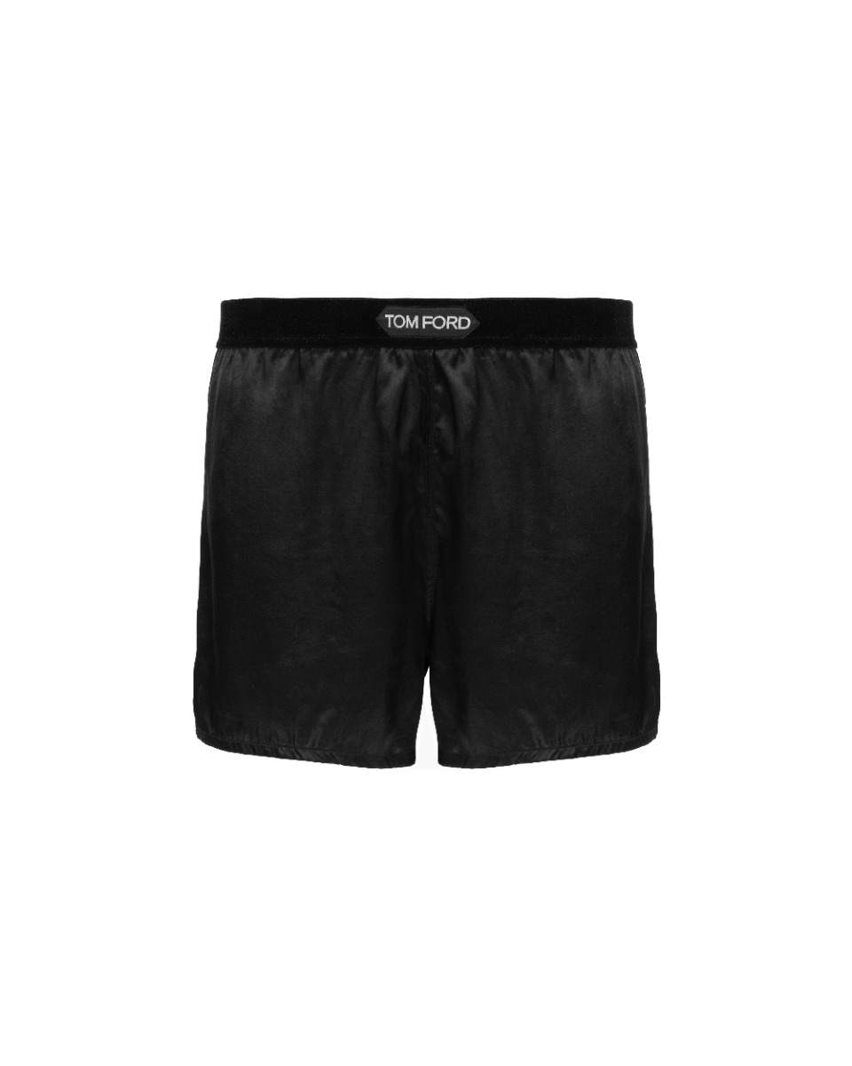 Tom Ford logo silk boxers thumbnail