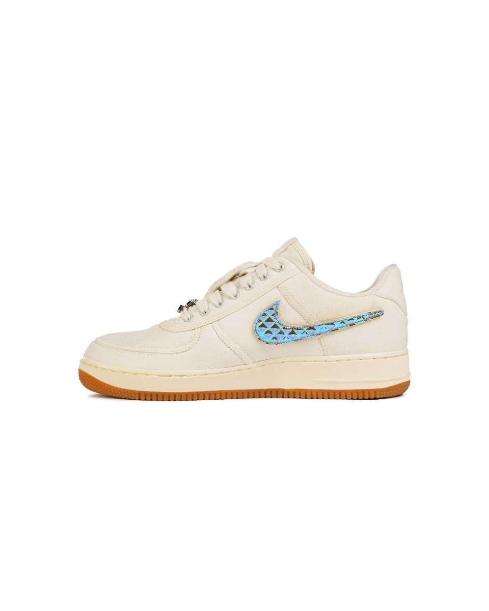 Travis Scott x Nike Air Force 1 Low Sail (AQ4211-101) sneakers thumbnail