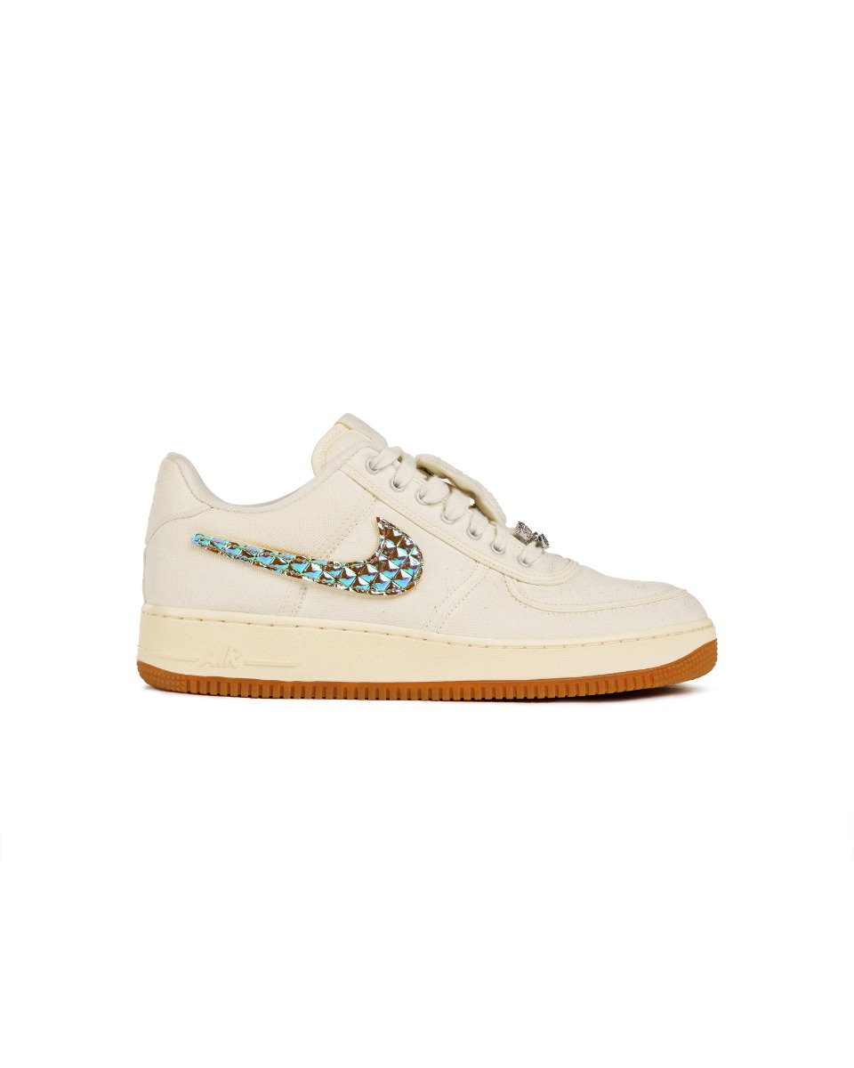 Travis Scott x Nike Air Force 1 Low Sail (AQ4211-101) sneakers thumbnail