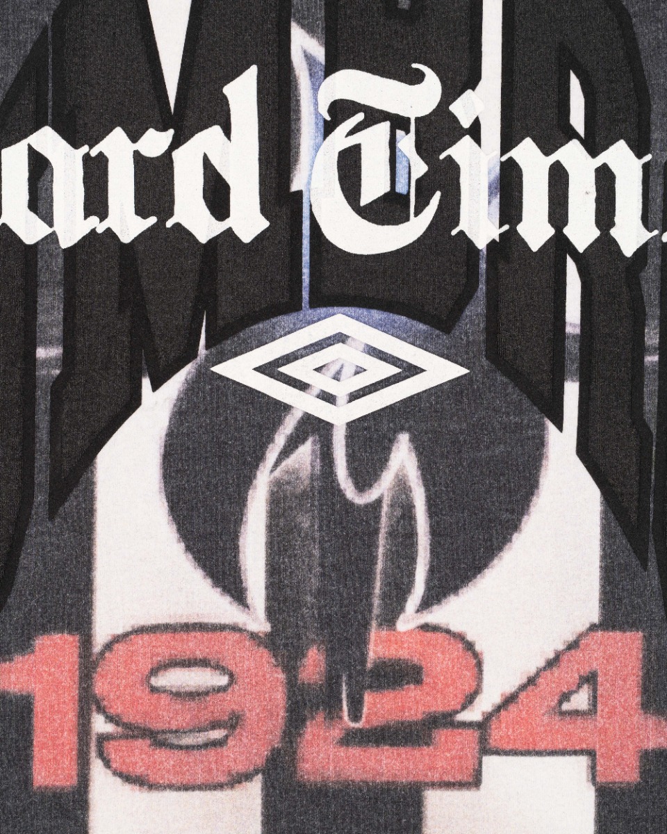 Umbro x Slam Jam Censored inside-out long sleeve t-shirt thumbnail