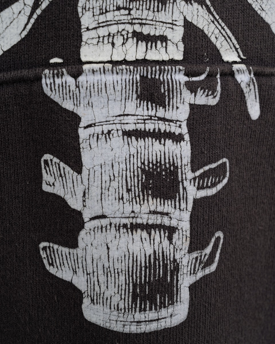 Undercover Undercoverism Anatomicouture ribcage gray hoodie thumbnail