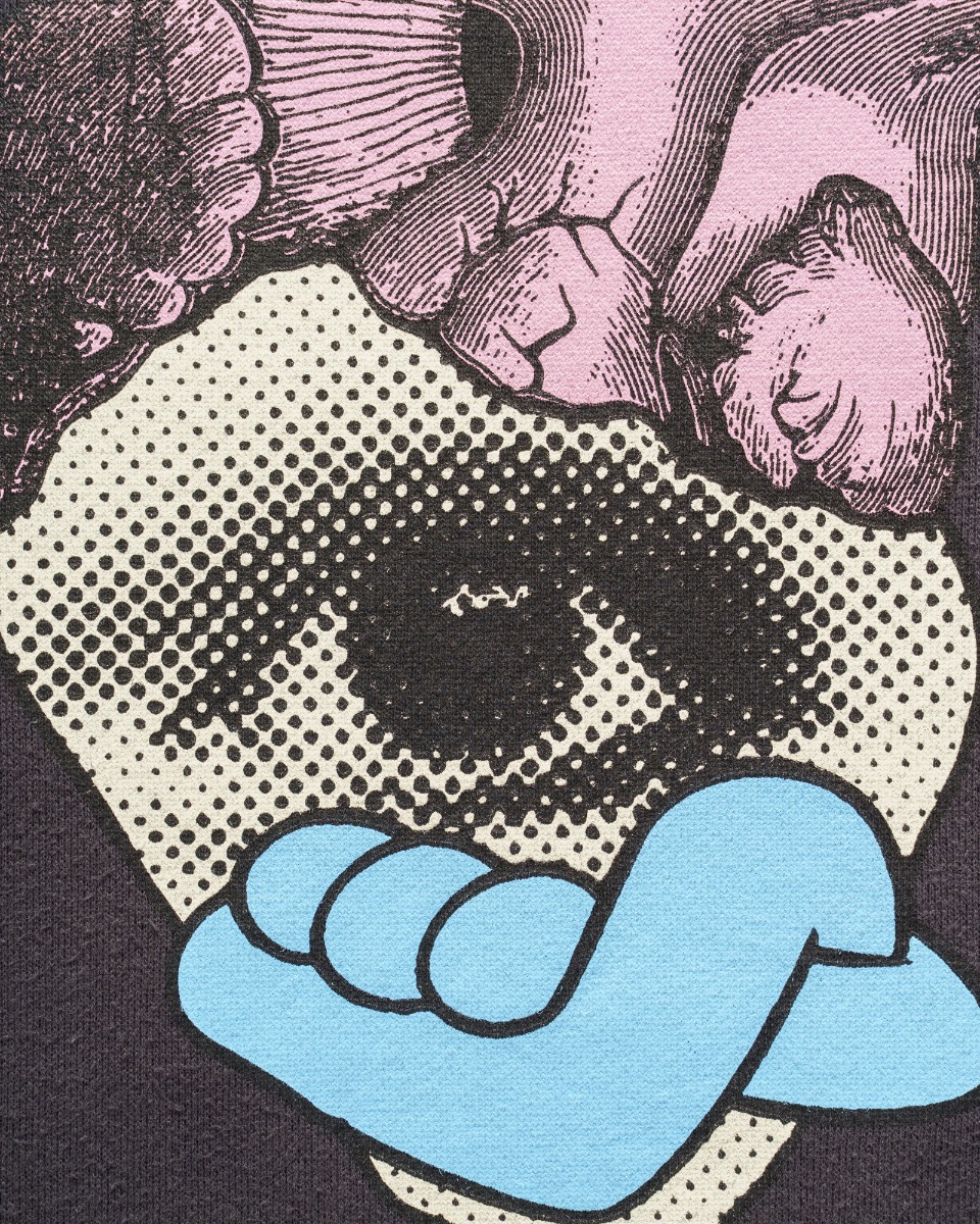 Undercover Undercoverism Heart Logo print crewneck sweatshirt thumbnail