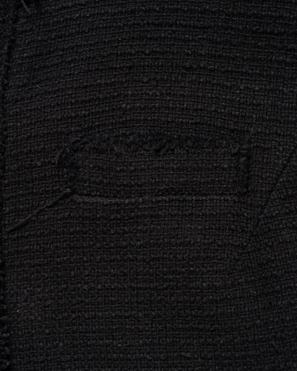 Veronique Branquinho distressed military black blazer jacket thumbnail