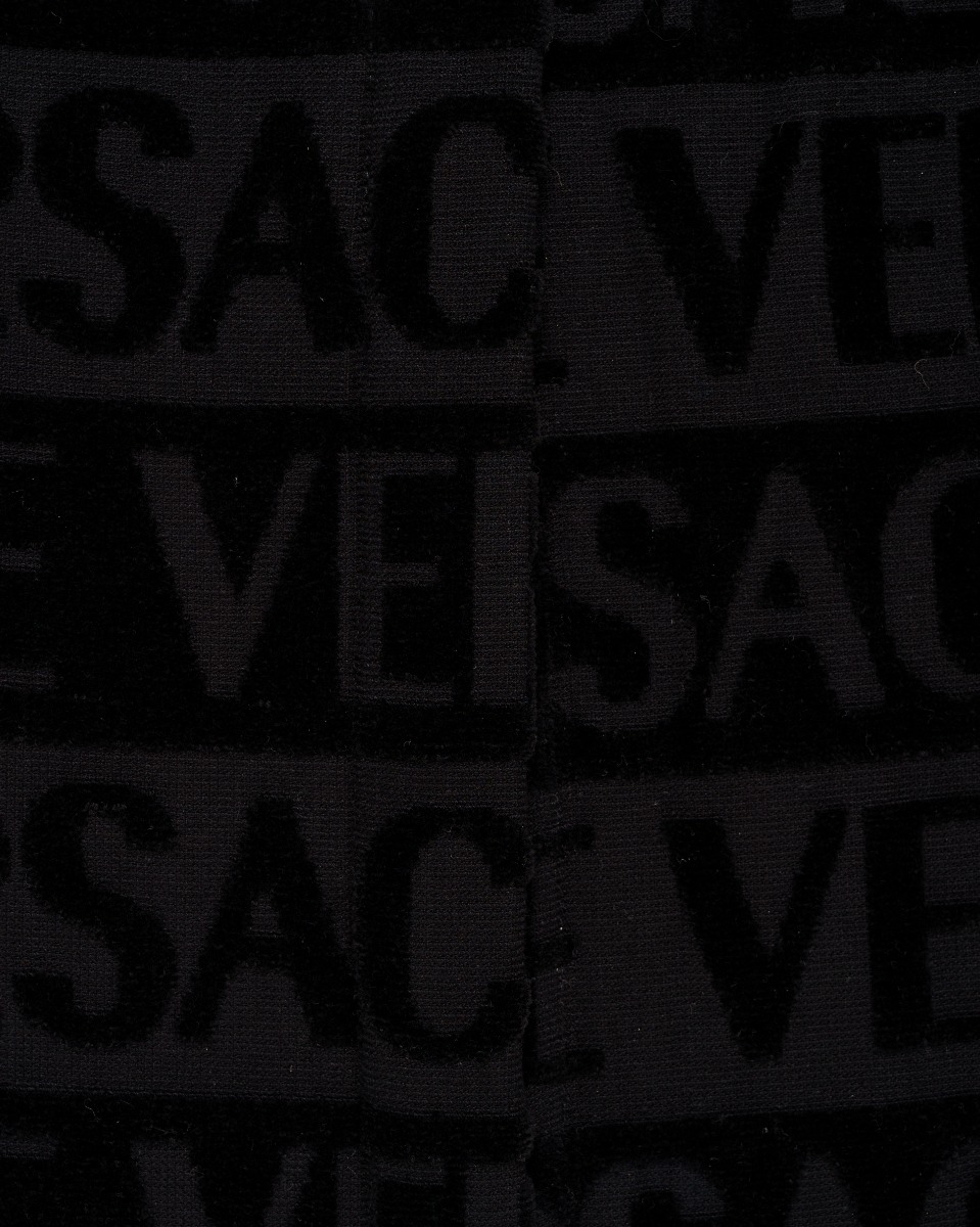 Versace allover monogram bathrobe thumbnail