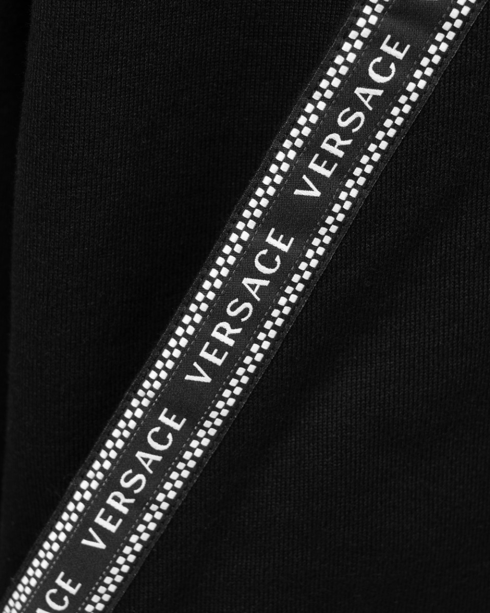 Versace pocket logo hoodie thumbnail