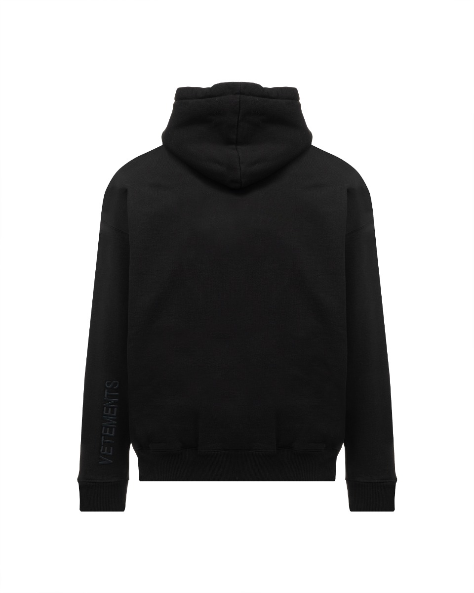 Vetements "Friday" black hoodie thumbnail
