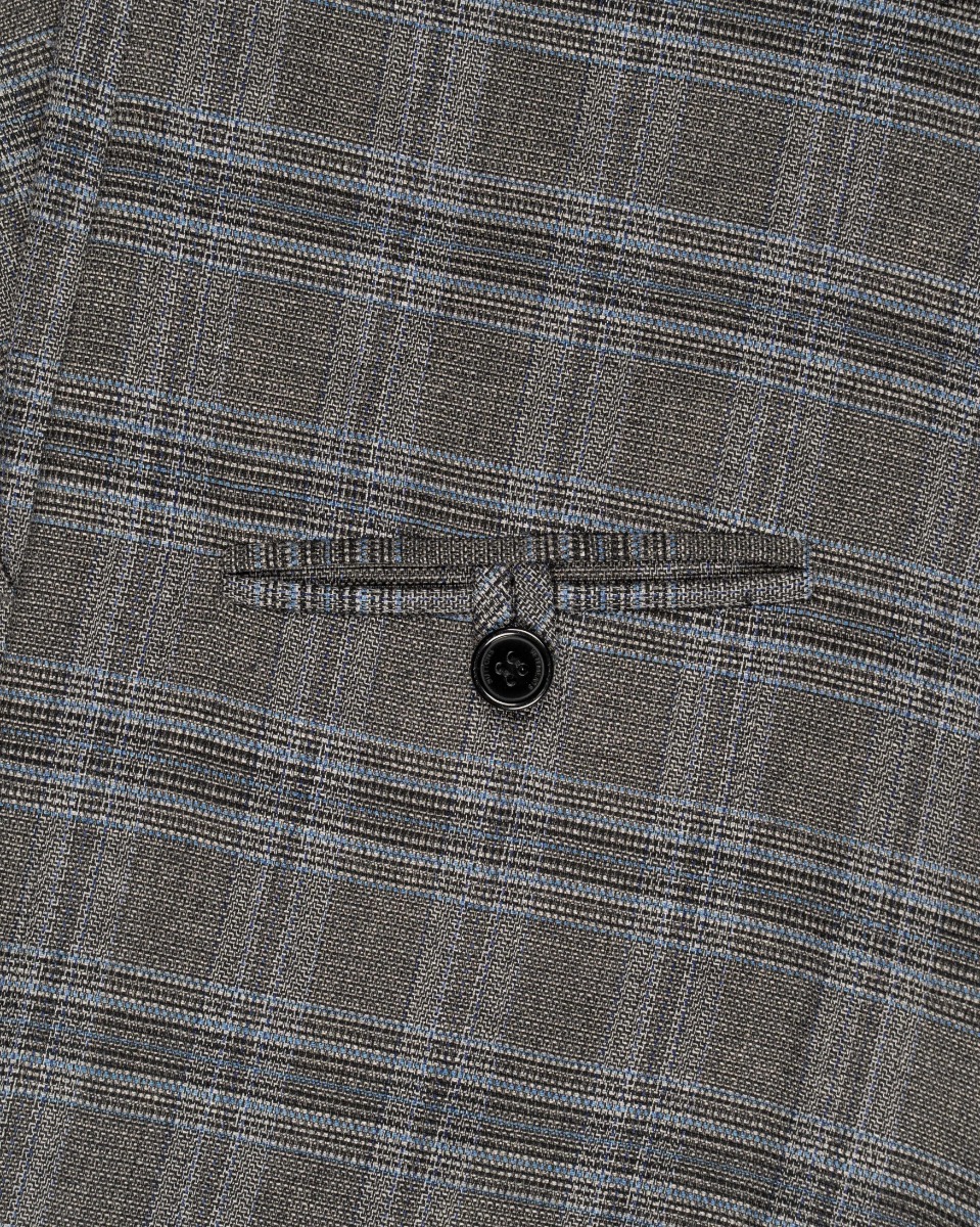 Vetements Pour Femme checked high-waisted pants thumbnail