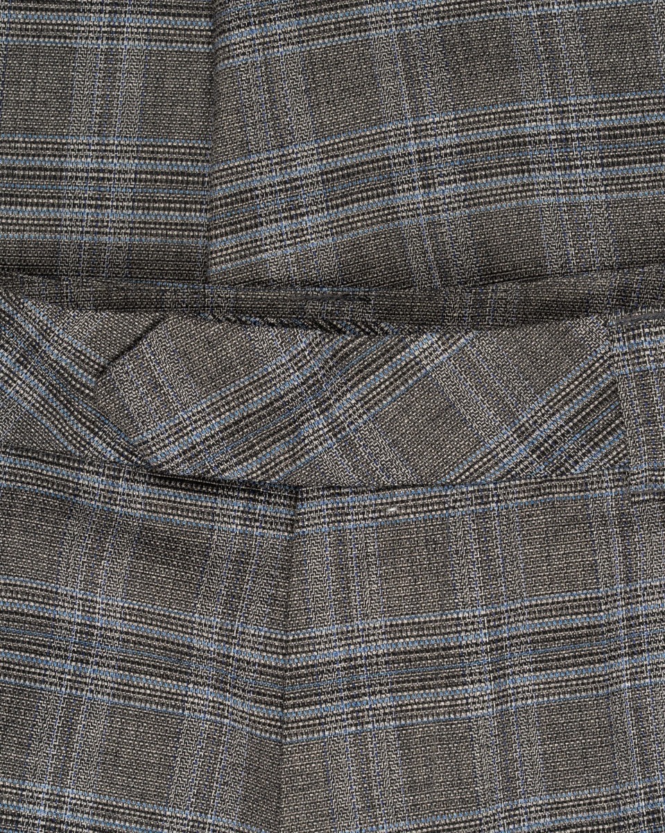 Vetements Pour Femme checked high-waisted pants thumbnail