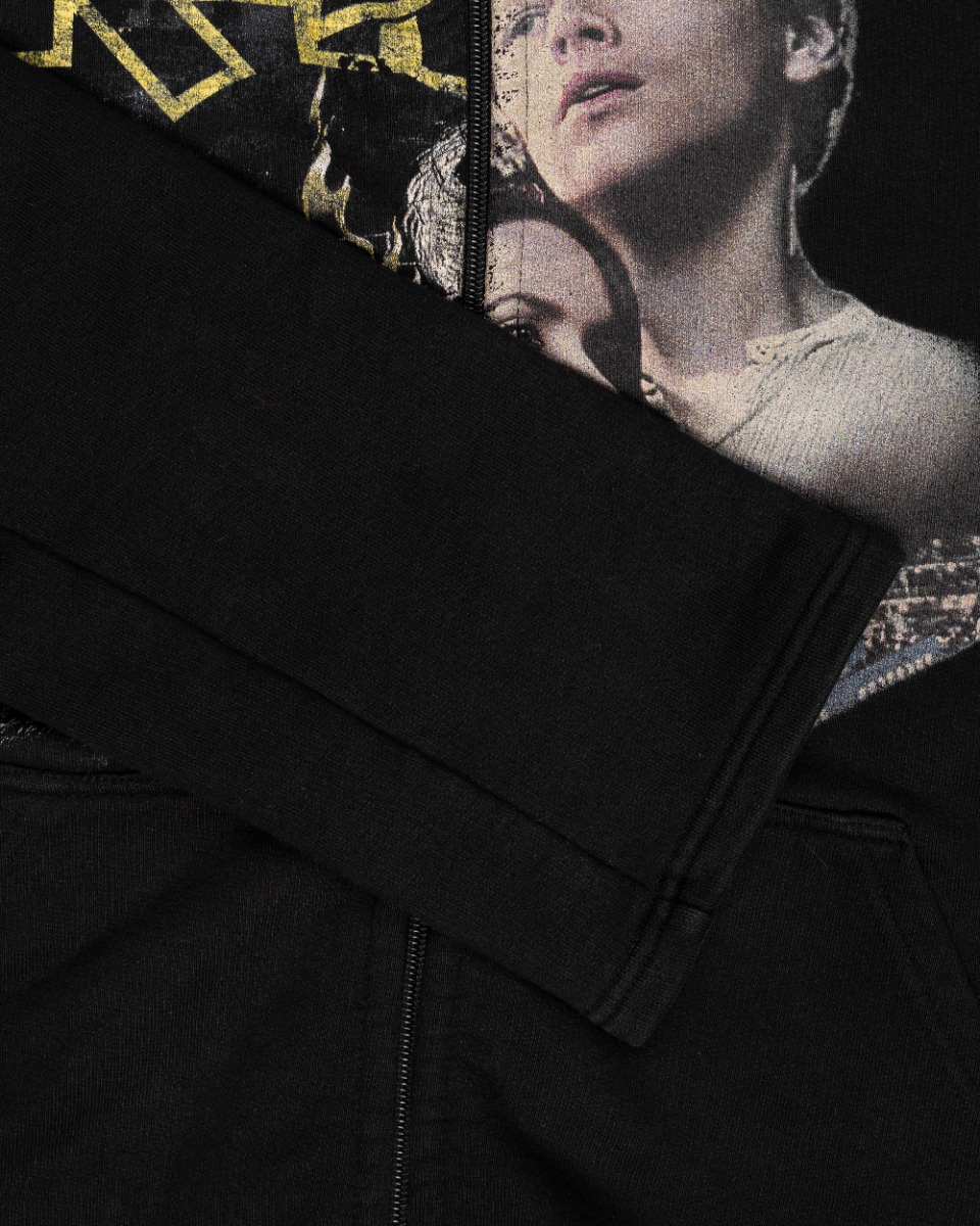 Vetements Kiss/Titanic split zip-up sweatshirt thumbnail