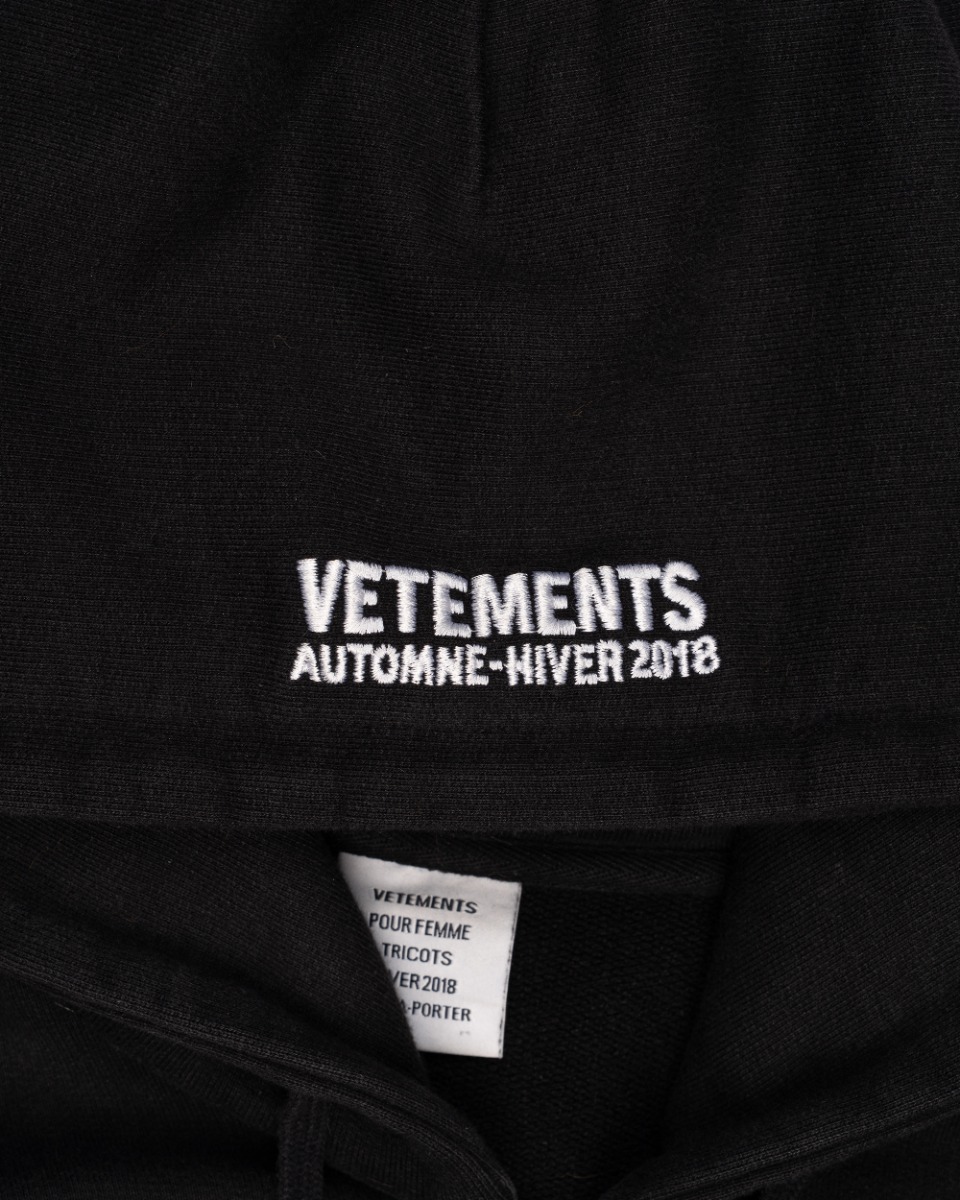 Vetements Kiss/Titanic split zip-up sweatshirt thumbnail
