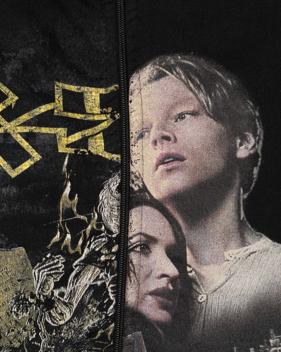 Vetements Kiss/Titanic split zip-up sweatshirt thumbnail