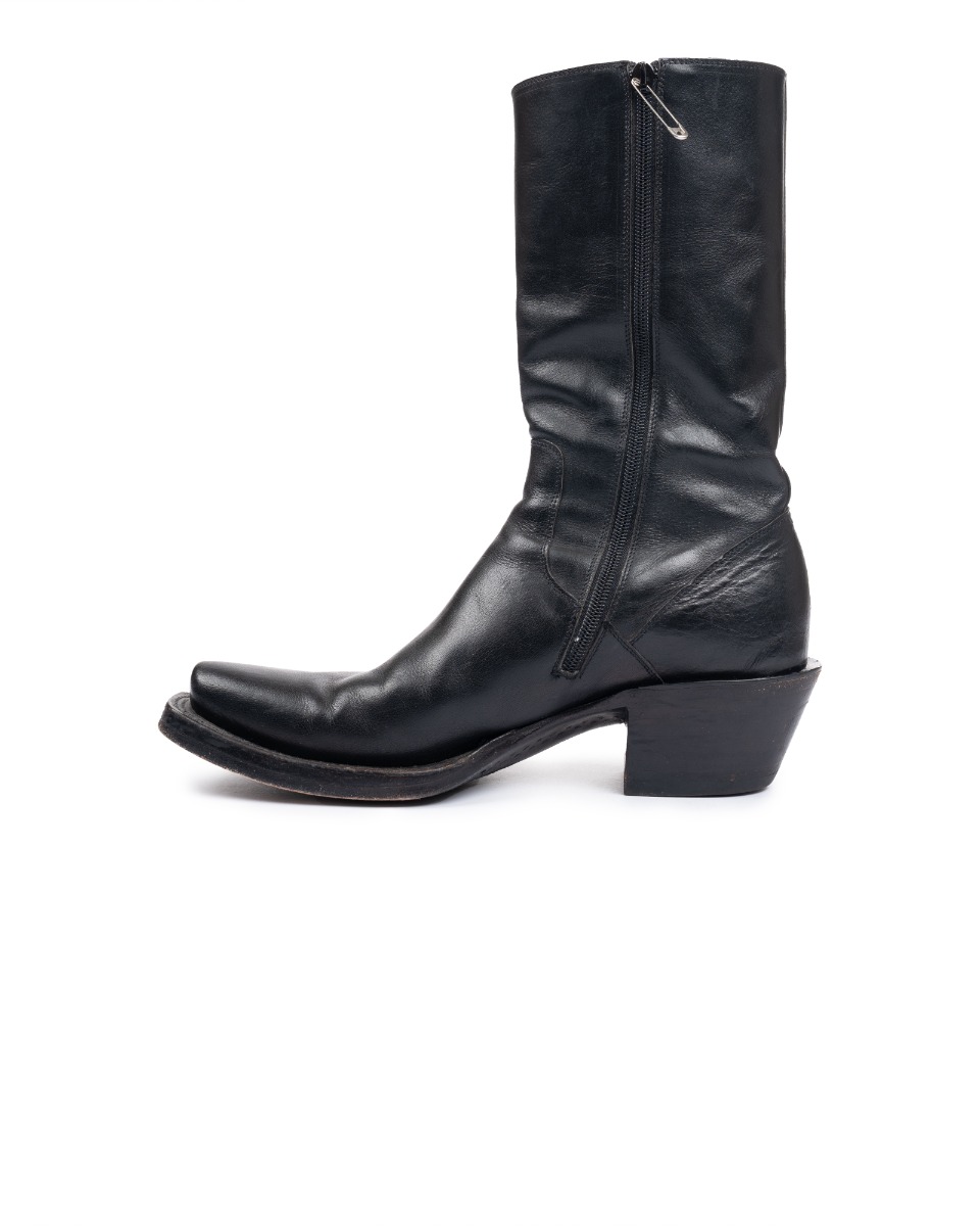 Vetements + Lucchese Cuban-heel leather boots thumbnail