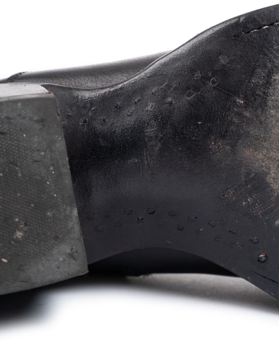 Vetements + Lucchese Cuban-heel leather boots thumbnail