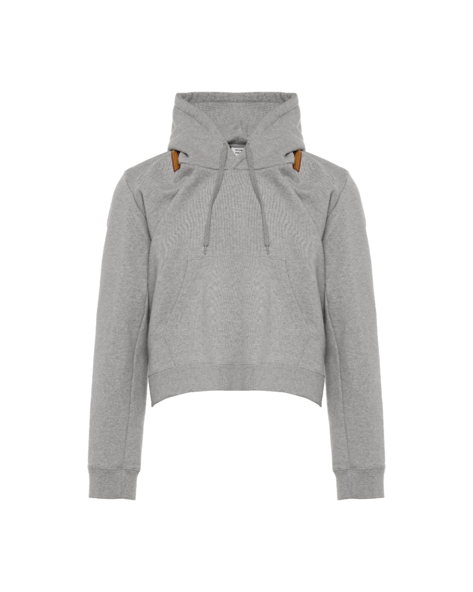 Vetements misplaced printed logo hoodie thumbnail