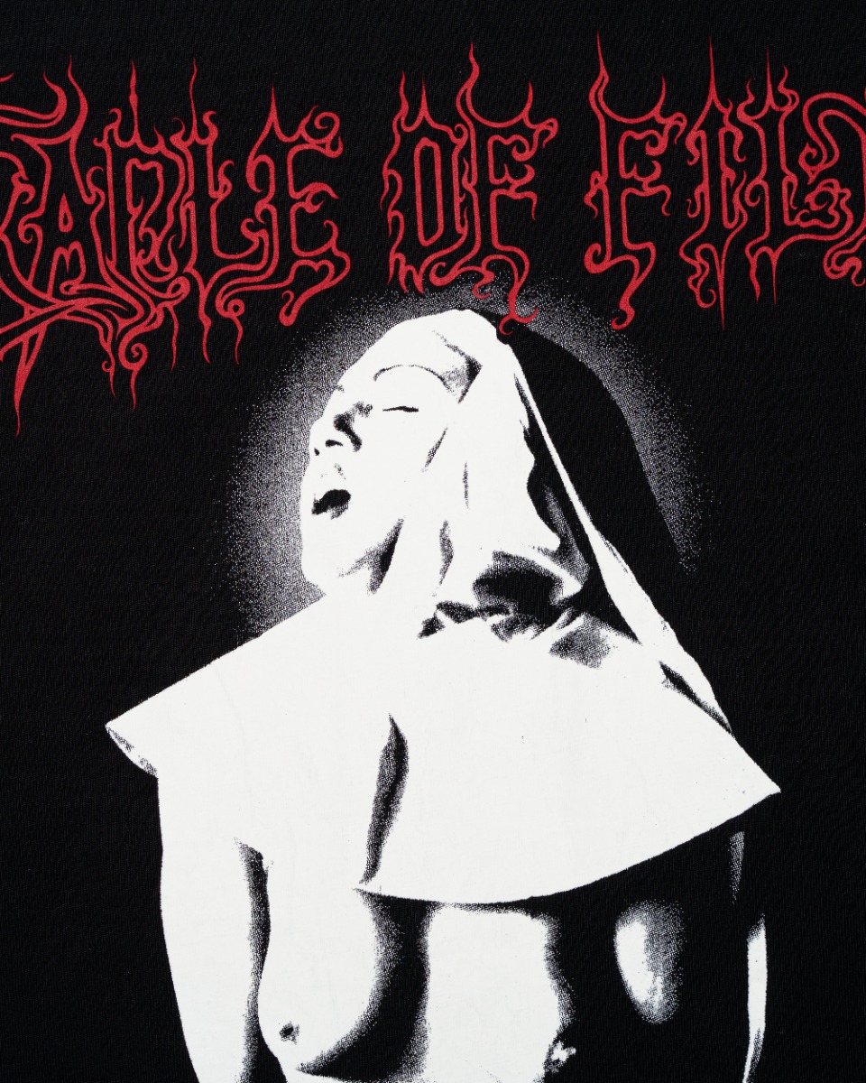 Vetements x Cradle of Filth "Nun" stiff cotton t-shirt thumbnail