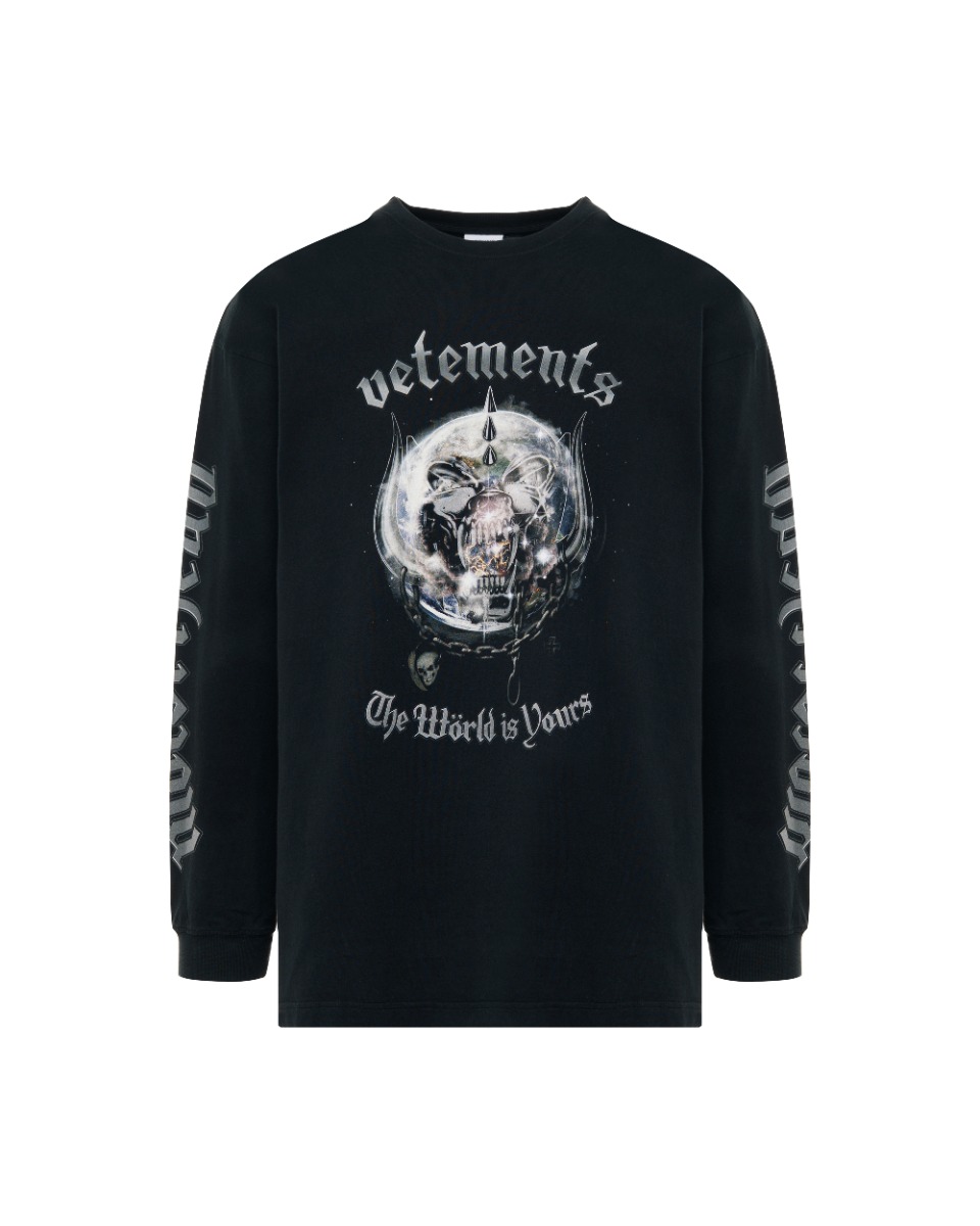 Vetements x Motorhead "The World Is Yours" long sleeve t-shirt thumbnail