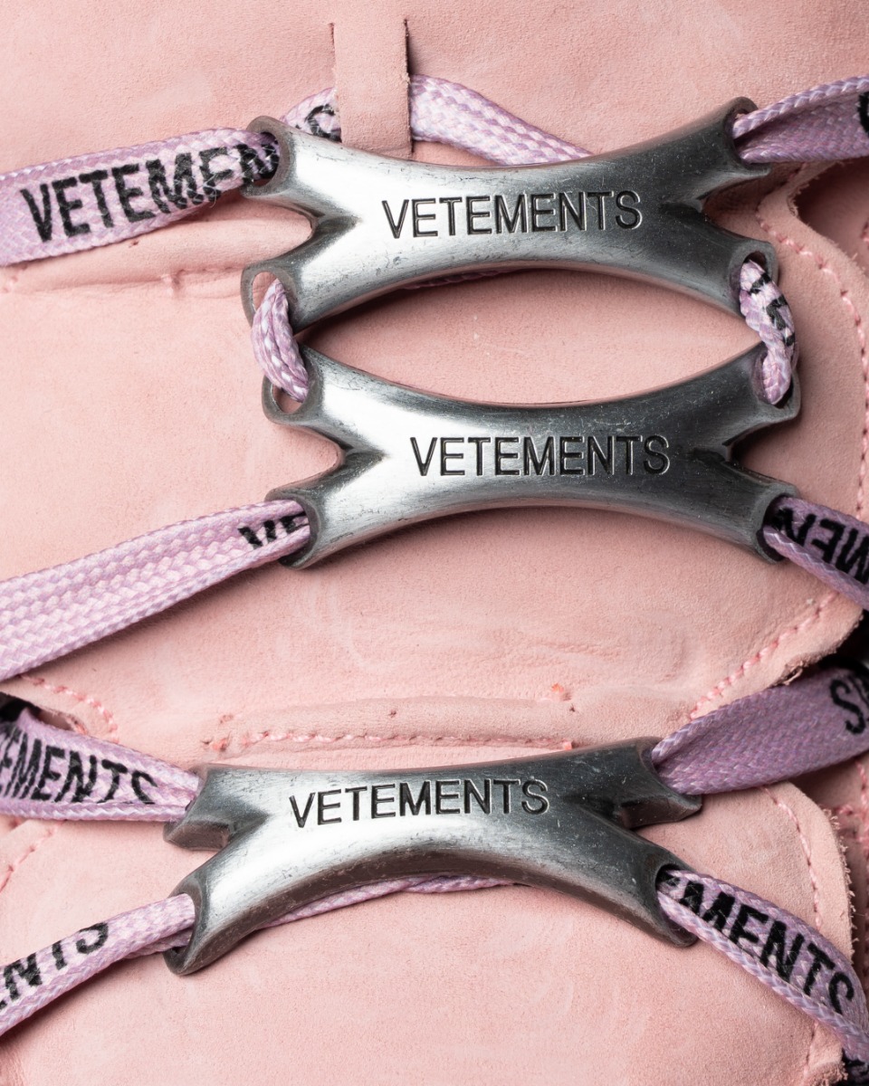 Vetements x New Rock Nobuk Rosa platform pink boots thumbnail