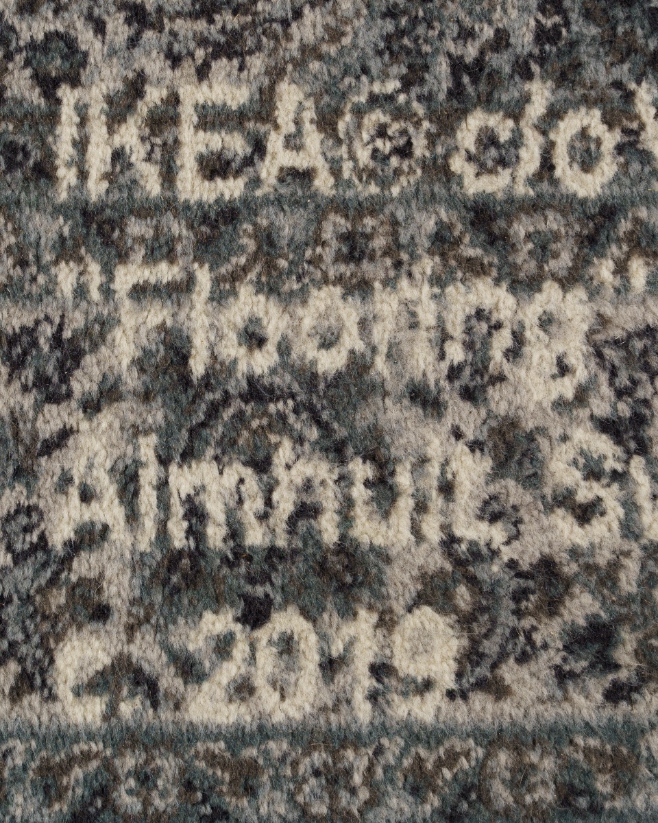 Virgil Abloh’s MARKERAD "KEEP OFF" Persian rug thumbnail