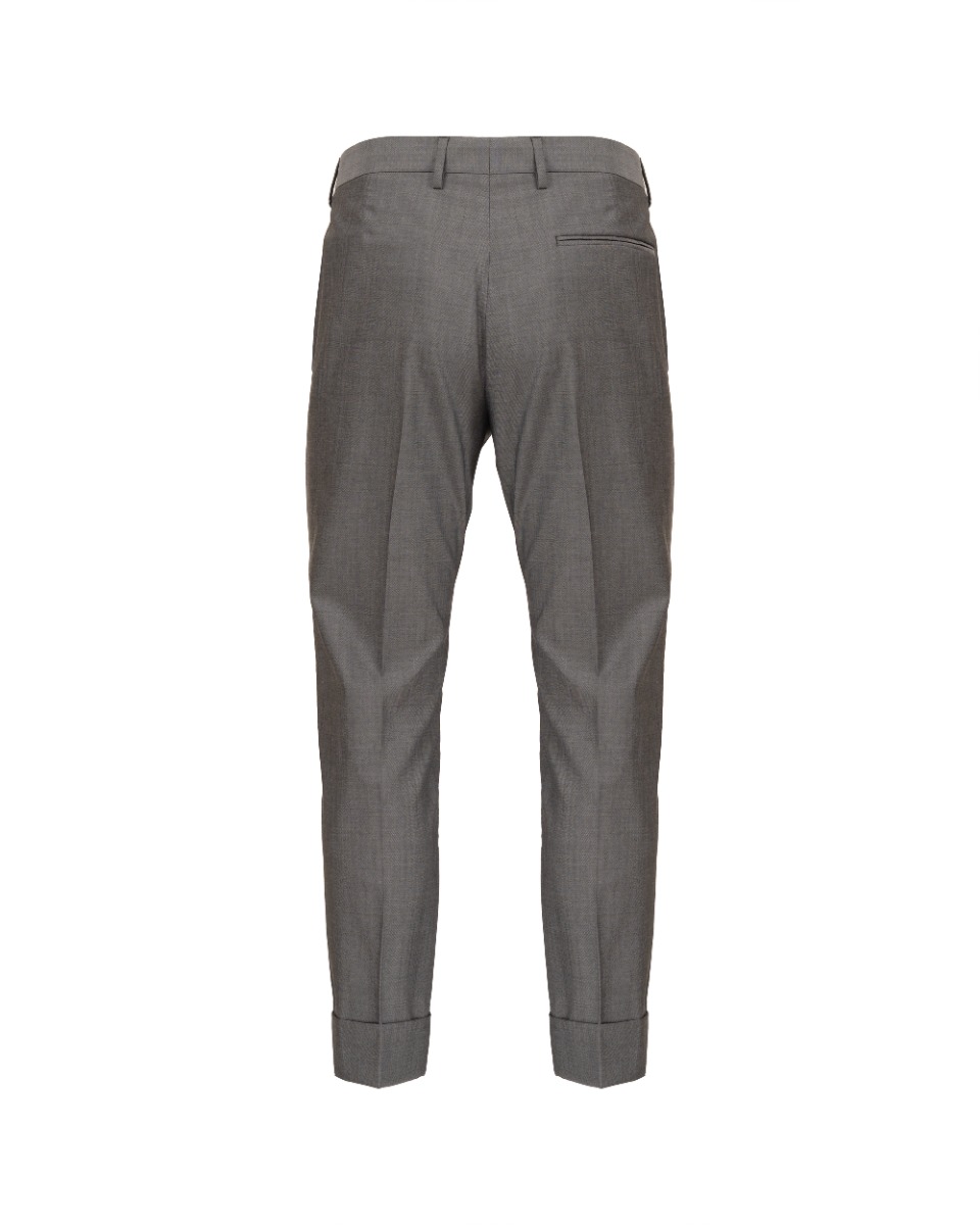 Vivienne Westwood MAN grey drop-crotch laine tailor pants thumbnail