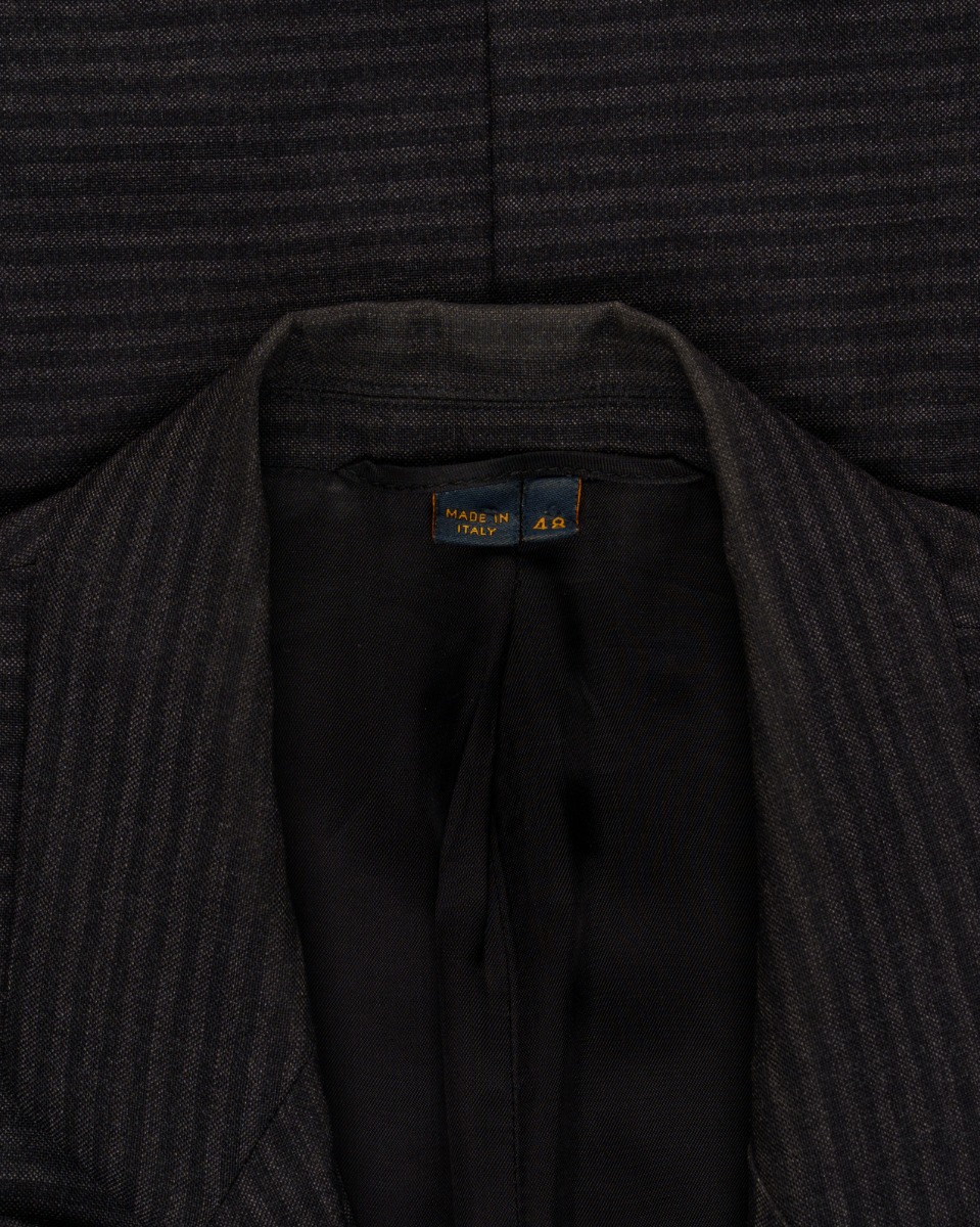Vivienne Westwood Man striped peak label 2-set blazer jacket thumbnail